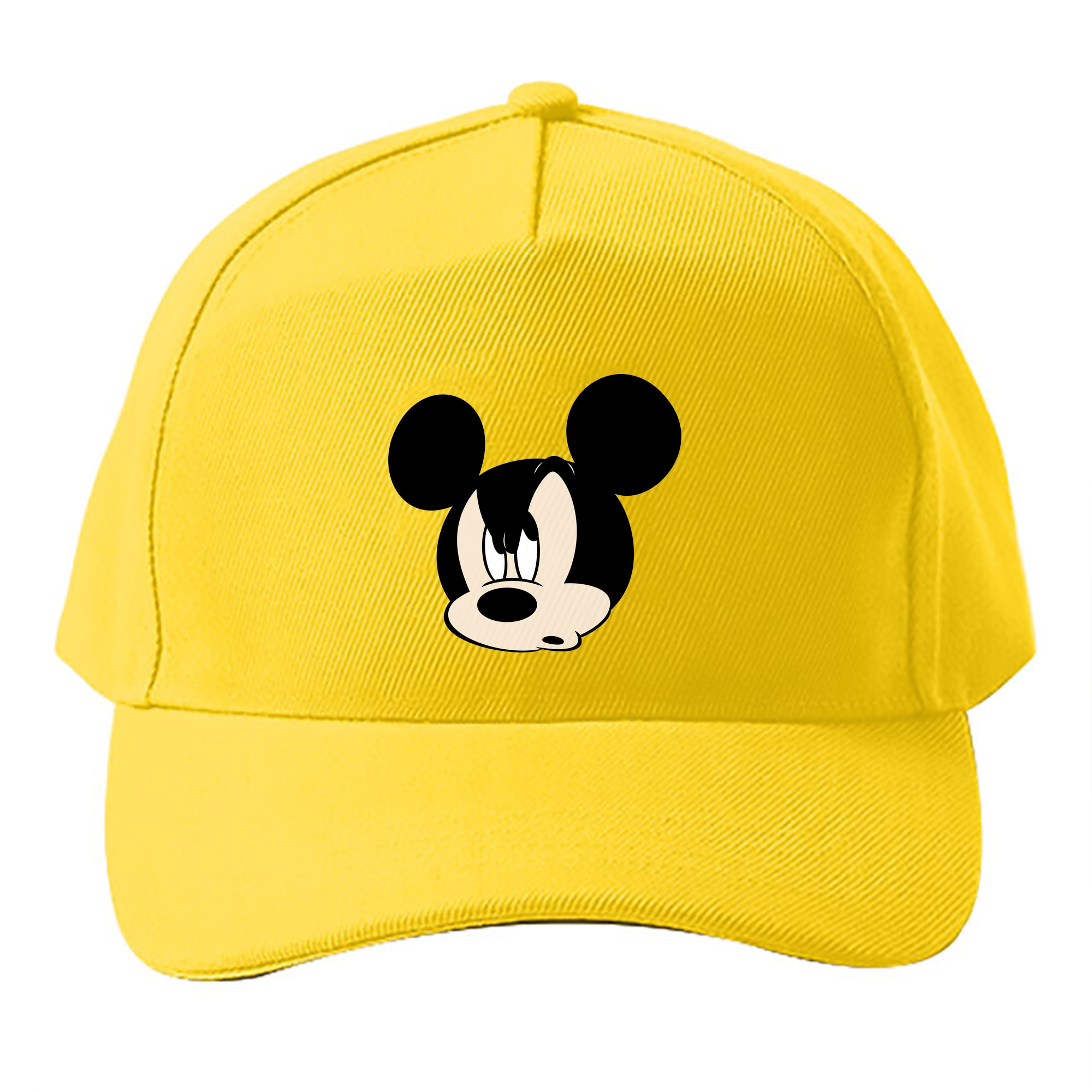 （画像用） ミッキーマウス Mickey Mouse ベースボールキャップ 綿100％ 男女兼用 帽子 スポーツ